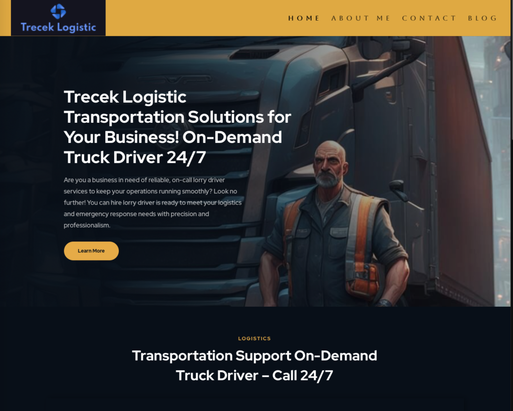 Transportation Support On-Demand Truck Driver – Call 24/7